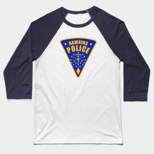 Hawkins Police badge Baseball T-Shirt